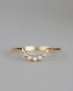 Anna Sheffield Pearl Grand Tiara Band