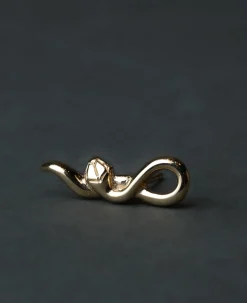 Anna Sheffield Petite Serpent Talisman Stud