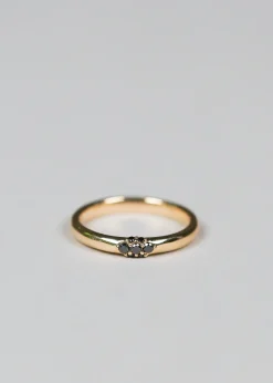 Anna Sheffield Single Cluster Black Diamond Band