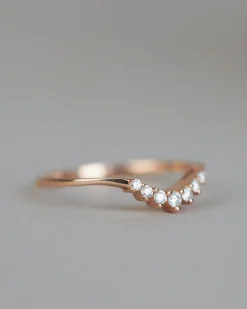 Anna Sheffield White Diamond Luna Tiara Band