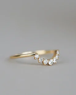Anna Sheffield White Diamond Grand Tiara Band