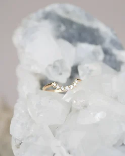 Anna Sheffield White Diamond Grand Tiara Band