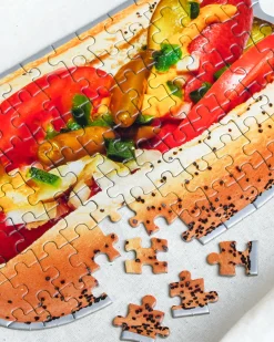 Areaware Little Puzzle Chicago Hot Dog