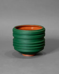 Areaware Strata Planter Green