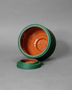 Areaware Strata Planter Green