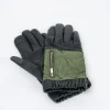 Aristide Zipper Gloves - Olive