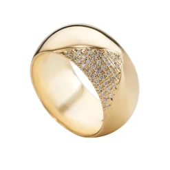 Artemer Diamond Pave Wide Band