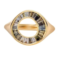 Artemer Grey Diamond Sphere Ring
