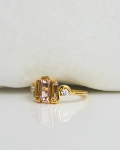 Artemer Morganite Wave Ring