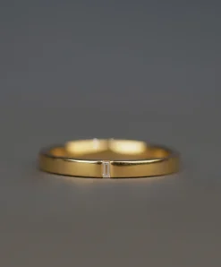 Artemer Thin Classic Baguette Band