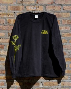 Asrai Garden Black Long Sleeve Tee