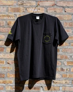 Asrai Garden Black Pocket Tee