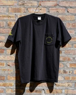 Asrai Garden Black Pocket Tee