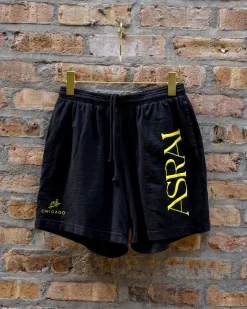 Asrai Garden Black Shorts