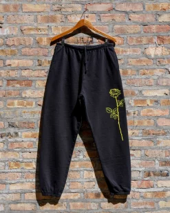 Asrai Garden Black Sweatpants