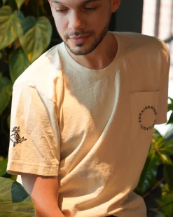 Asrai Garden Cream Pocket Tee
