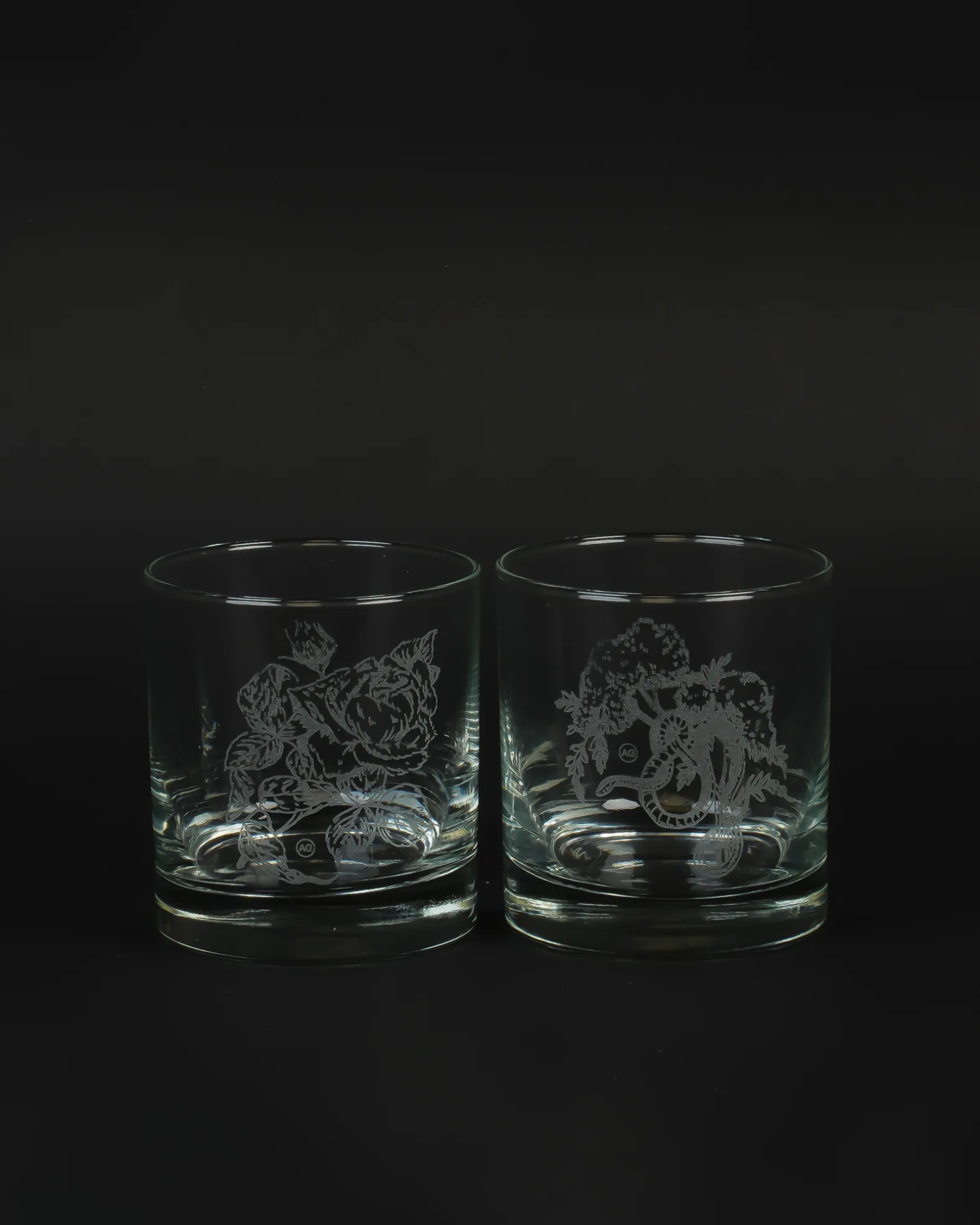 Asrai Garden Rocks Glass Set