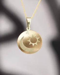 Asrai Garden Sun, Moon & Stars Pendant