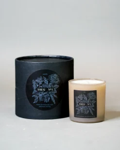 Asrai No. 1 Glass Candle