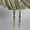 Ben Amun Small Link Earrings