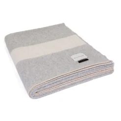Blacksaw The Siempre Recycled Blanket- Light Heather