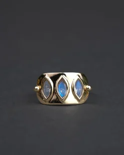 Celine Daoust Marquise Moonstone Ring