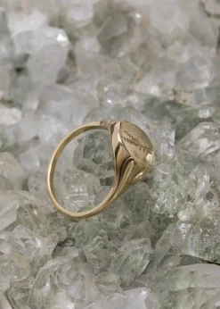 Claus Lavender Signet Ring