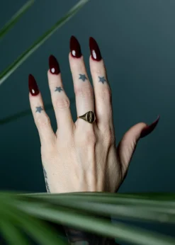 Claus Poppy Signet Ring