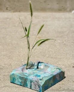 Concrete Cat Ashtray