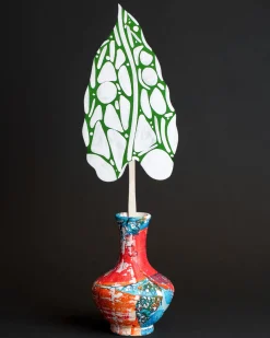 Cosmic Peace Studio Forever Flower Spotted Begonia Leaf