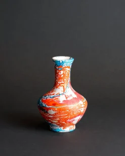Cosmic Peace Studio Marbled Bud Vase