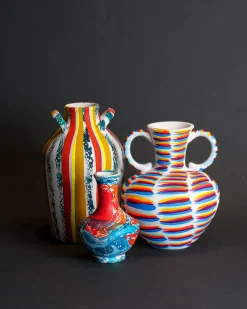Cosmic Peace Studio Marbled Bud Vase