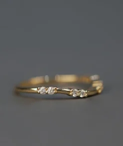 Dallas Maynard Diamond Curved Band