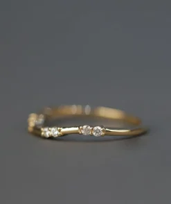 Dallas Maynard Diamond Curved Band