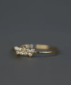 Dallas Maynard Diamond Petite Cluster Ring