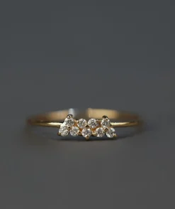 Dallas Maynard Diamond Petite Cluster Ring