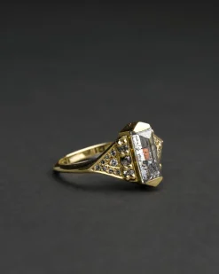Digby & Iona Baguette Zelda Ring