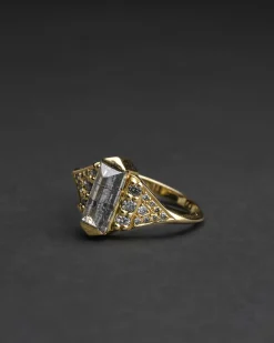 Digby & Iona Baguette Zelda Ring