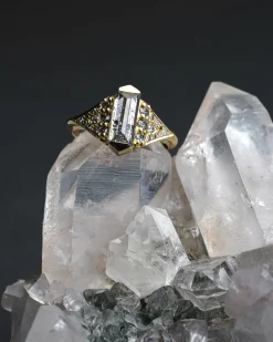 Digby & Iona Baguette Zelda Ring