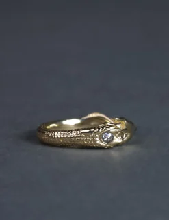 Digby & Iona Bejeweled Resting Nagini Ring