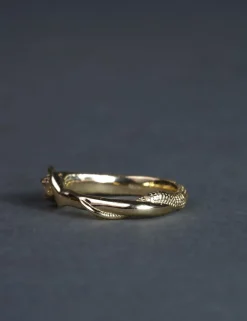 Digby & Iona Bejeweled Resting Nagini Ring