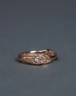 Digby & Iona Bejeweled Resting Nagini Ring