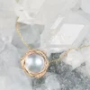 Digby & Iona Dark Mirror Necklace