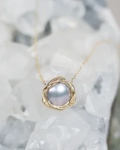 Digby & Iona Dark Mirror Necklace