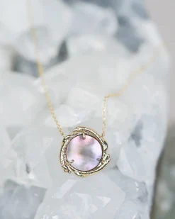 Digby & Iona Dark Mirror Necklace