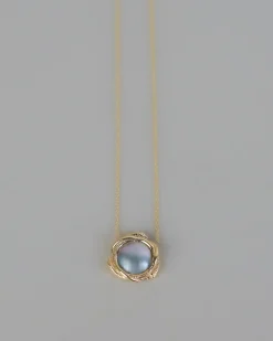 Digby & Iona Dark Mirror Necklace