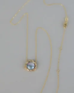 Digby & Iona Dark Mirror Necklace