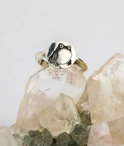 Digby & Iona Grumpy Frog Signet