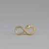 Digby & Iona Petite Nagini Stud Earring