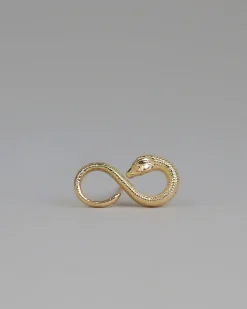 Digby & Iona Petite Nagini Stud Earring